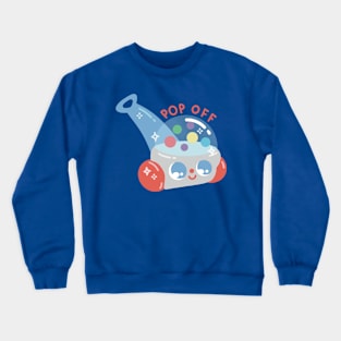 Pop off Retro Vintage Toy Art Crewneck Sweatshirt